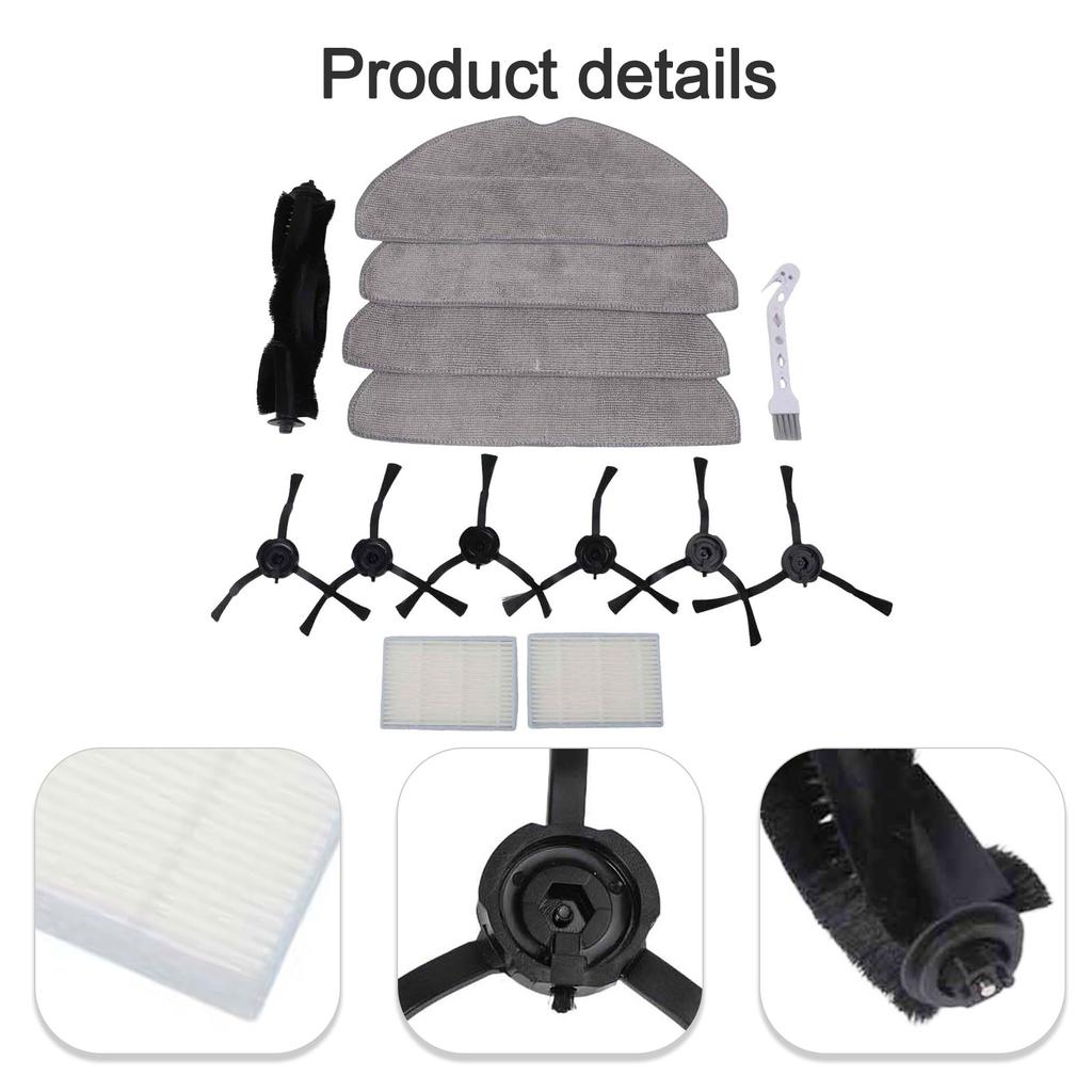 Roboterstaubsauger Teile Staubsauger Set Effiziente Reinigung Hauptbürste