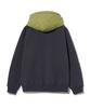Physical Department Startail Quilted Zip-Up Hoodie_Charcoal