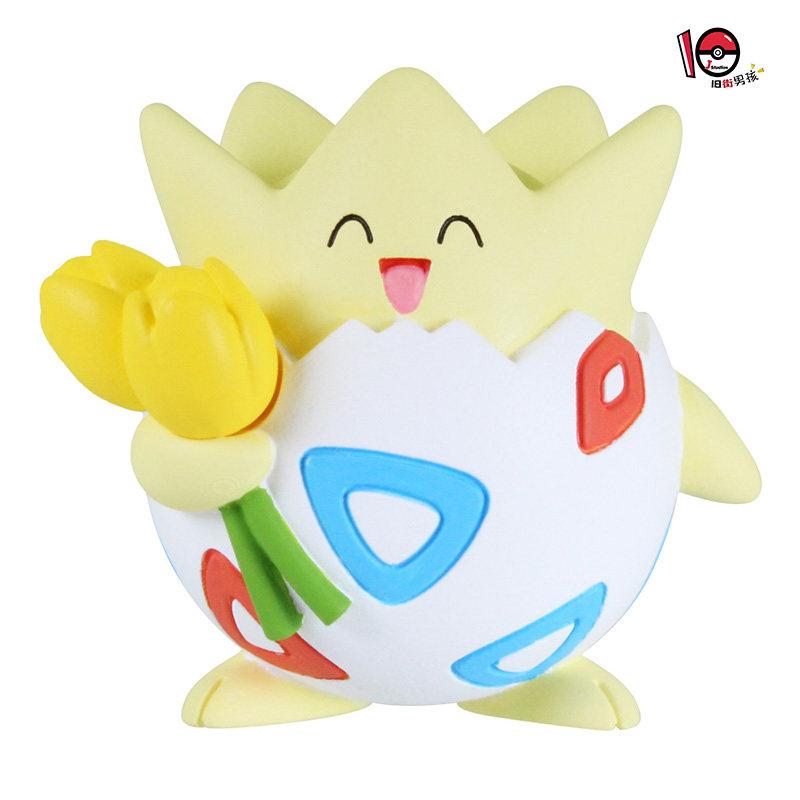 Togepi Gashapon Figure Pokapoka Biyori 2 Collectible Anime Desktop Ornament Adult Collection Decor