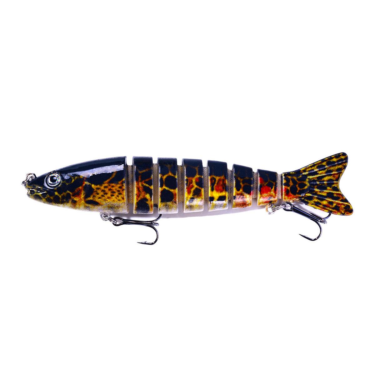 

Многоцелевой сегментный воблеры Swimbait Pike Wobblers 12.8 см-18 г рыболовная приманка Isca Artificia для приманки Bass Pike