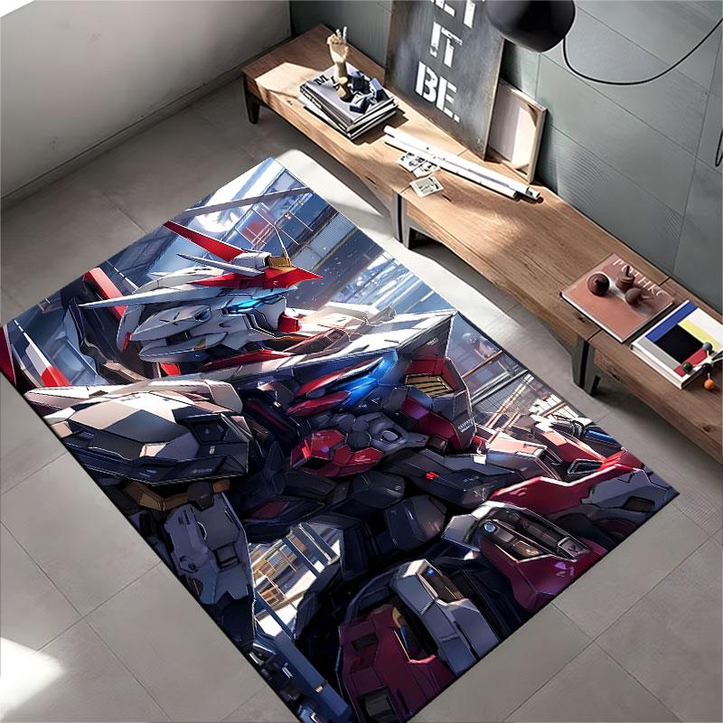 "Mecha Robot Design Carpet" Suitable As a Non-slip Mat for the Living Room or Bedroom Sofa