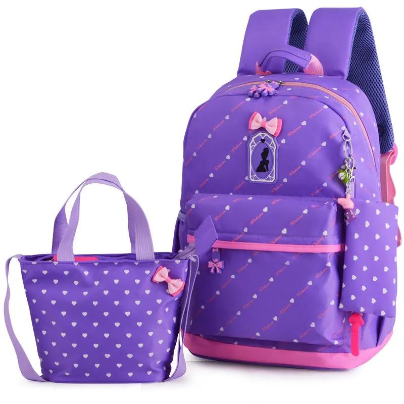 3pcs/set Male Backpacks High School Bags for Women Boys One Shoulder Big Student Travel Bag Men School Backpack