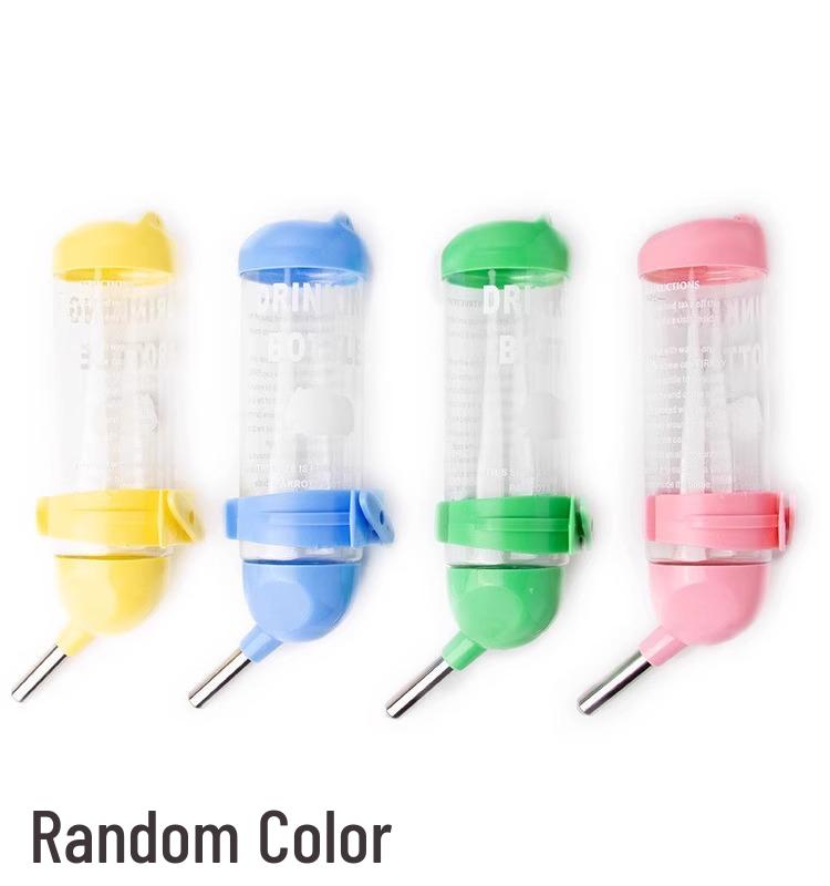Leak-Proof Water Bottle for Hamsters, Rabbits, and Guinea Pigs - Roller Ball Design