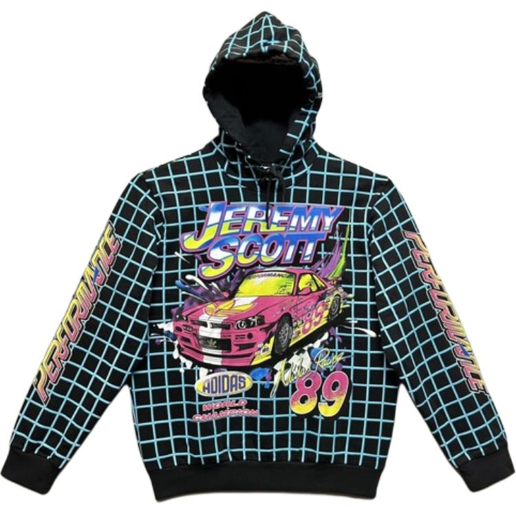 Adidas Originals Jeremy Scott Rally Sweatshirt Men s Black HG6511 S