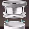 Sturdy Stainless Steel Toilet Seal Rings Bathroom Accessory for Drain Pipe Sealing Suitable for Various PVC Outlets