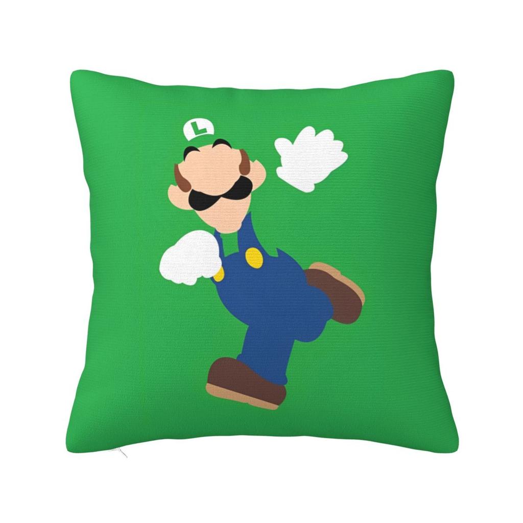 Super Marios Cup Collection Pillowcases Polyester Bed Car Cushion Cover Funny Home Decoration Pillowcase 40*40