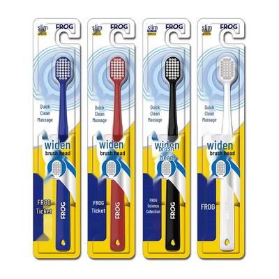 Froggy Gentle Clean 631A Toothbrush (3-Pack)