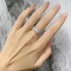 New Rectangular Mosaic Created Moissanite Diamond 925 Silver Engagement Rings for Women Wedding Fine Jewelry