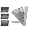 Standard SAE Thickness Gauges Stainless Steel Offset Valve  Repair, Bass Guitar, Spark Plugs