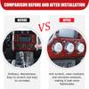 For Toyota FJ Cruiser 2007-2025 Aluminum Alloy Car Center Console Air Conditioning Knob Decorative Cover Interior Accessories