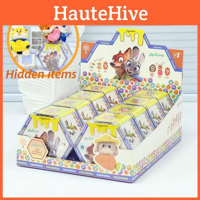 Judith Nick Zootopia Plush Toys Blind Boxes Dolls Pendants Decorations Backpacks