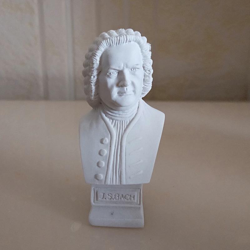 Kleine Harz-Gips-Skulptur: David & Venus Skizzenkopfmodelle