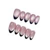Cat Eye Solid Color Handmade Wearable Nails - Women's Stylish Nail Tips