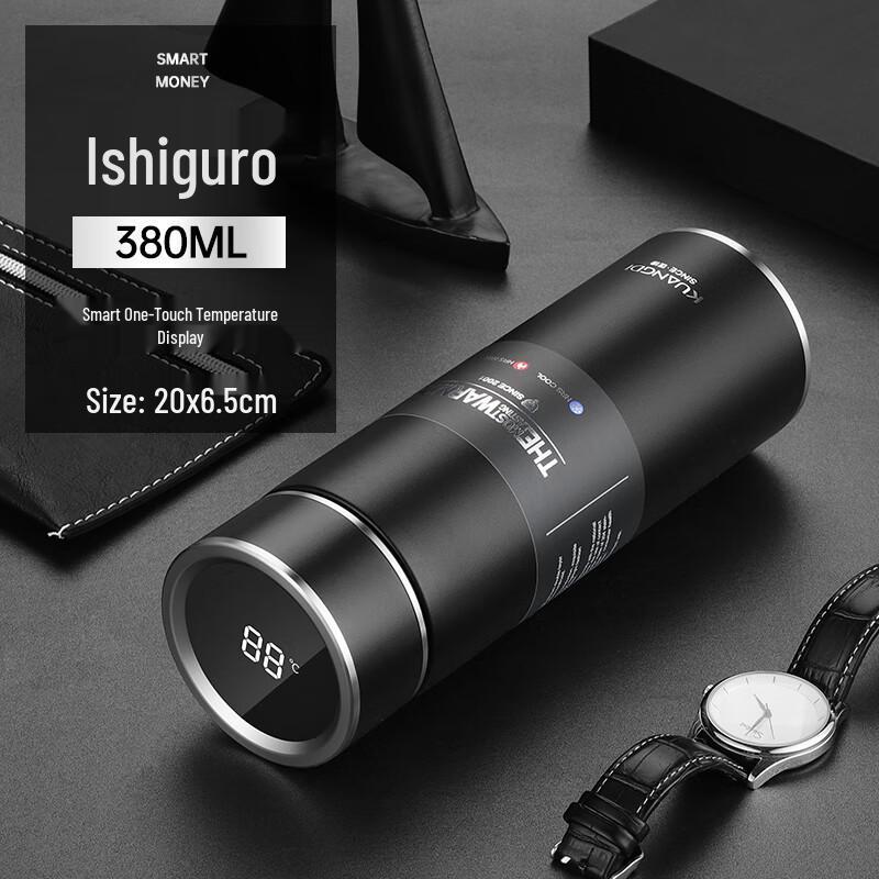 DKADI 304 Stainless Steel Business Thermos with Temperature Display