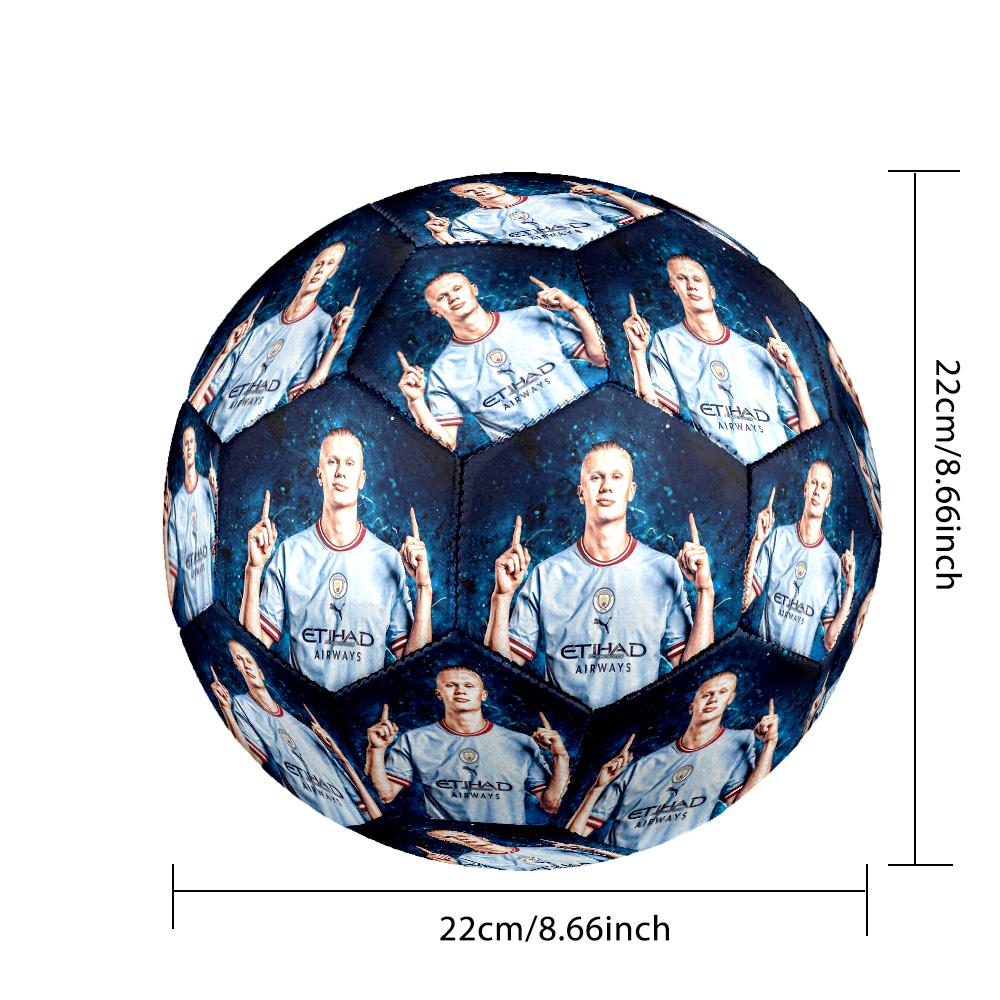 Manchester City Player Size 5 Football Machine Sewn Indoor/Outdoor Universal Football Sports Enthusiast Gifts