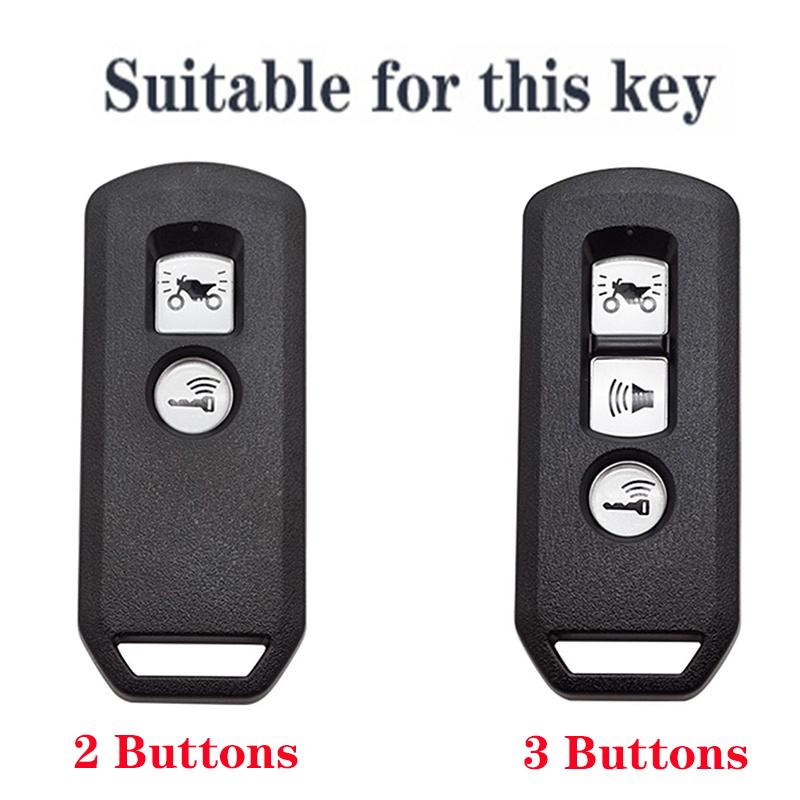 Silicone Remote Key Shell Fob Case Key Box For Honda Sh 125 Forza 350 250 750 Adv 150 X-Adv Sh150I Sh300 150 Pcx 125 -