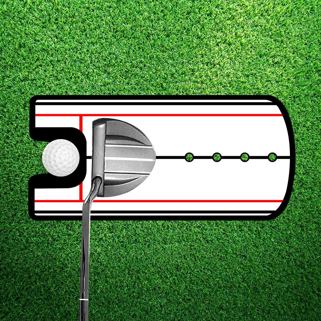 Golf Putting Practice Mirror Eye Line Alignment Swing Aids Indoor Outdoor Training Putting Mirror