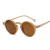 Klassische quadratische lässige Mode-Sonnenbrille Damen Herren Vintage stilvoll ovalförmig minimalistisch weiblich männlich