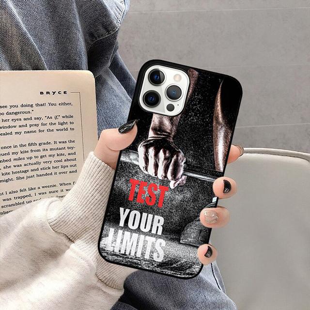 Motivational Gym Fitness Quotes Phone Case For For iPhone 17 Air 16 15 11 12 13 14 Pro Ma Plus coque