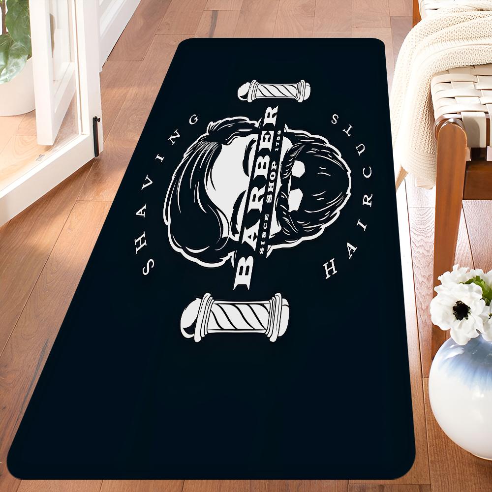 Vintage Sign Expert Barber Shop Floor Mat Non-Slip Laundry Room Mat Laundry Decor Balcony Child Living Room Household Carpets