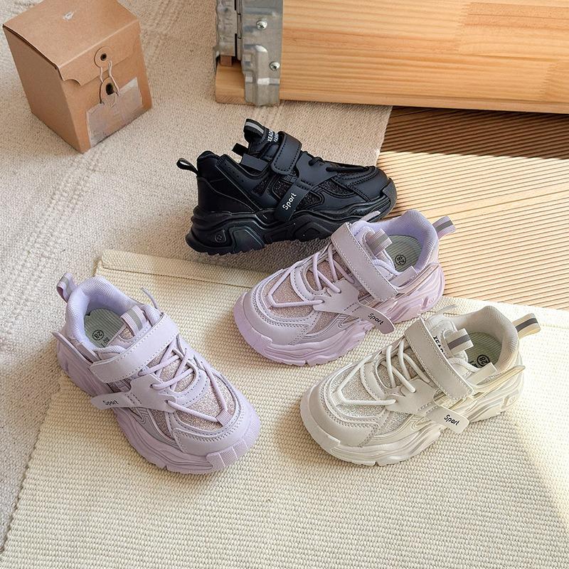 New Style Sports Shoes, Casual Shoes, Soft Sole, Girls' Single Shoes