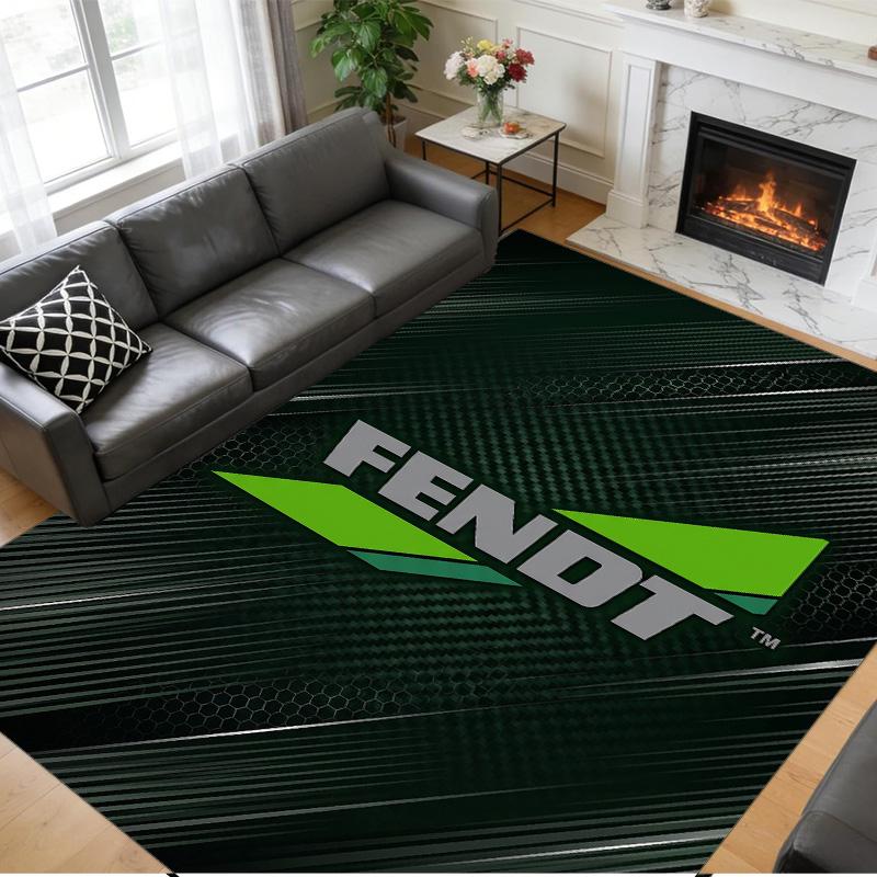 Fendt Print Crystal Velvet Plush Rug Wear?Resistant Anti?Slip Floor Mat For Indoor Household Decoration