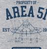 Property of Area 51 Tshirt Engineering Department  Alien UFO Engineer Space Summer Fashion Classic Style Womens T Shirt