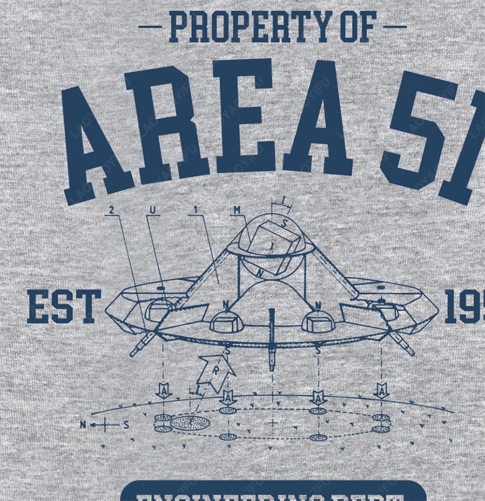 Property of Area 51 Tshirt Engineering Department  Alien UFO Engineer Space Summer Fashion Classic Style Womens T Shirt