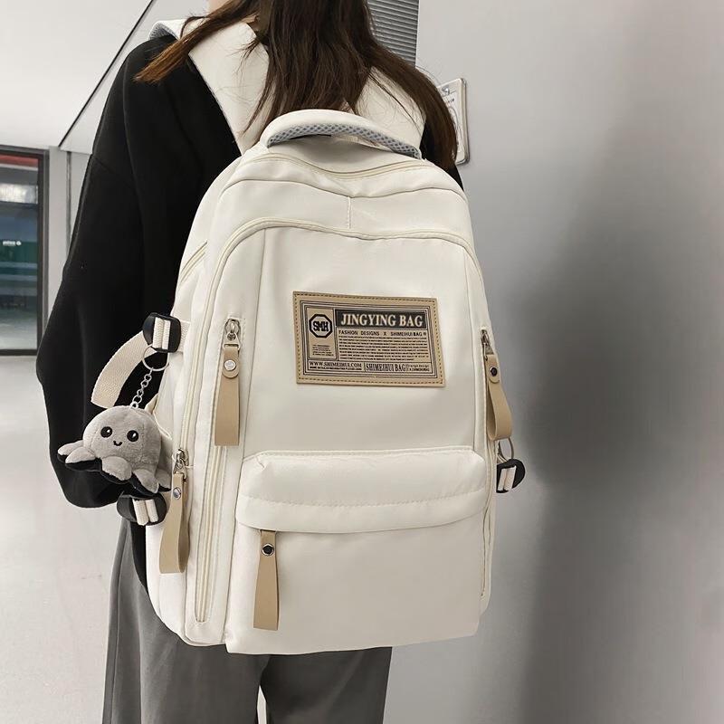 Lisen Unisex Simple Backpack Medium