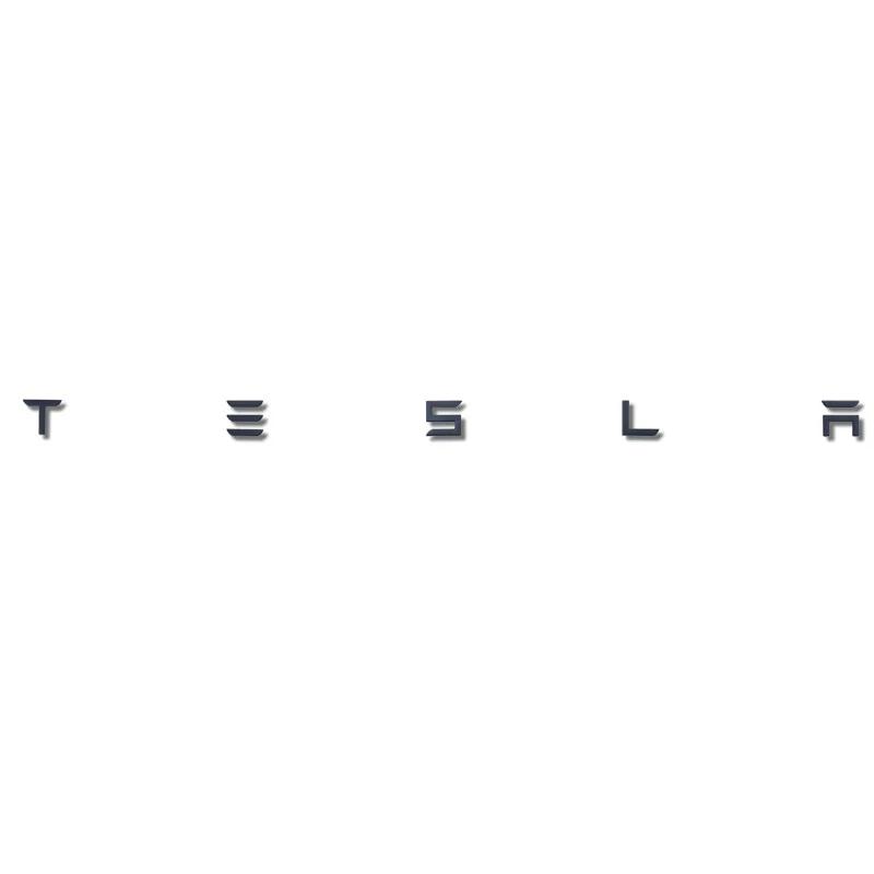 

for Tesla backend labels MODEL/3/S/X car labels, rear letter labels, and electroplated car labels with blackened logos чёрный