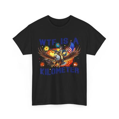 WTF ist ein Kilometer Adler Shirt, 4. Juli Damen Herren T-Shirt