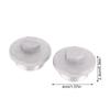 2Pcs Scooter Oil Drain Plug Valve Tappet Cover Rubber O Seal Ring For 125Gy6125 Oil Drain Cover Engine Parts