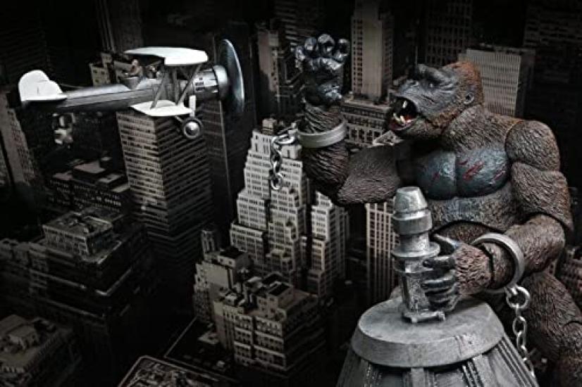 NECA - 7-inch Scale Action Figure - Ultimate King Kong (Concrete Jungle)
