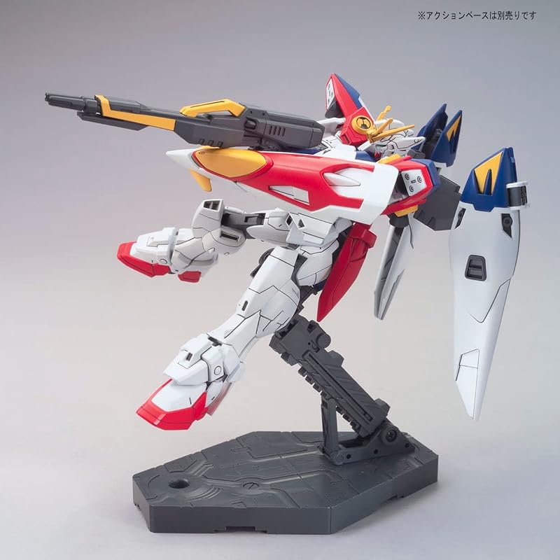 HGAC 1/144 XXXG-00W0 Wing Gundam Zero (Mobile Suit Gundam Wing) Ages 8 and Up