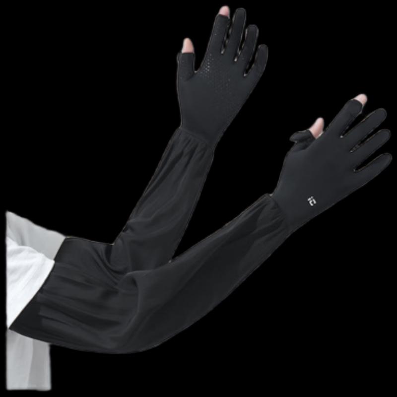 Zechao Ice Silk Sun Protection Arm Sleeves (3-Pair Pack)