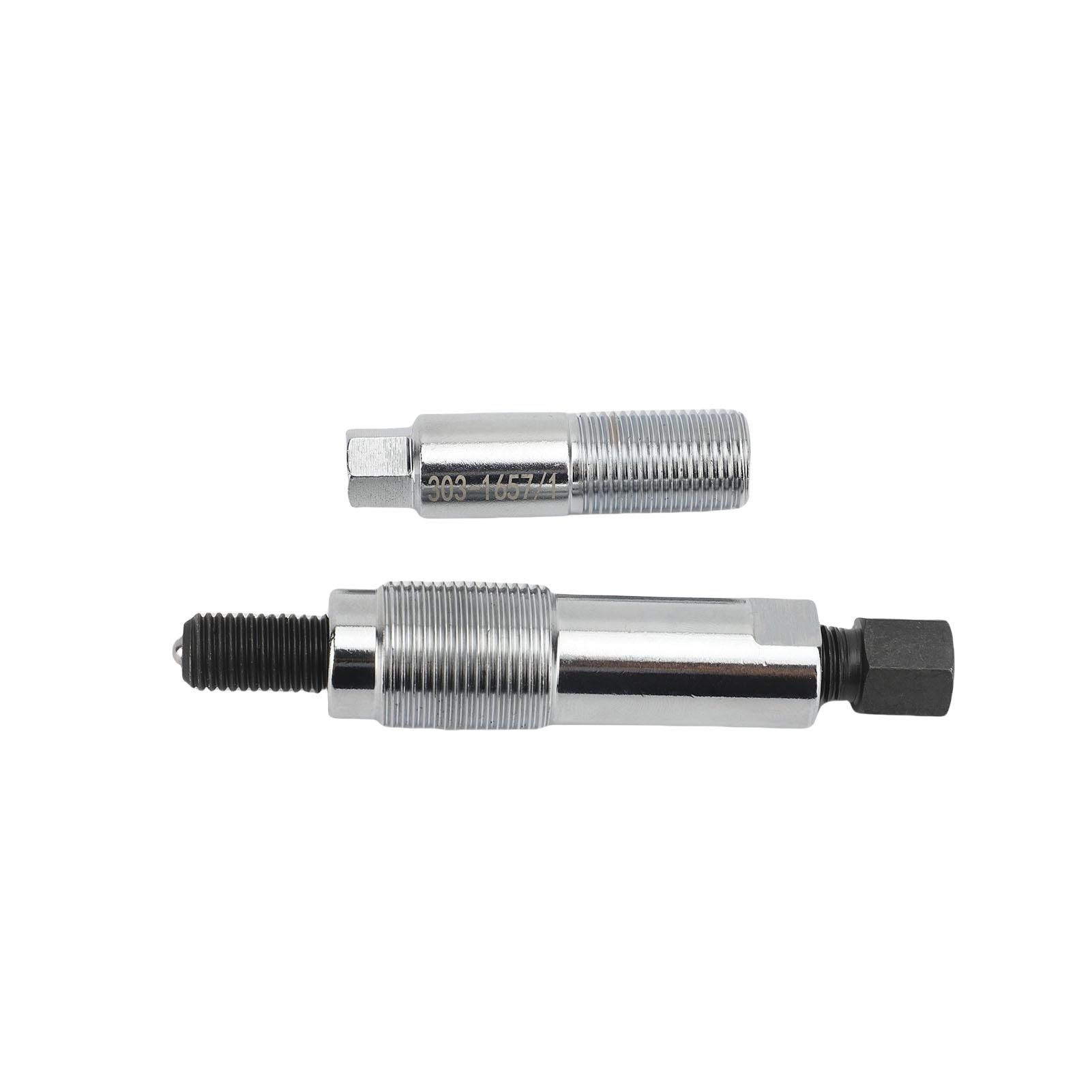 

Crankshaft Pulley Removal Tool 303 1657 Hardened Carbon Steel Crankshaft Vibration Damper Pulley Remover Replacement