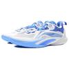New Bipolar X LINING Speed 10 Basketball Shoes Men Low Top Standard White/Dark Navy Blue ABAT085-17