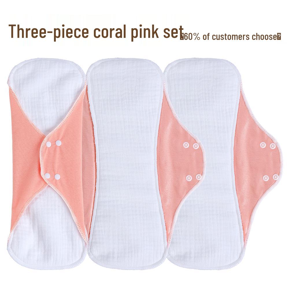 Thickened Washable Pure Cotton Menstrual Pad & Urine Absorbent Pad