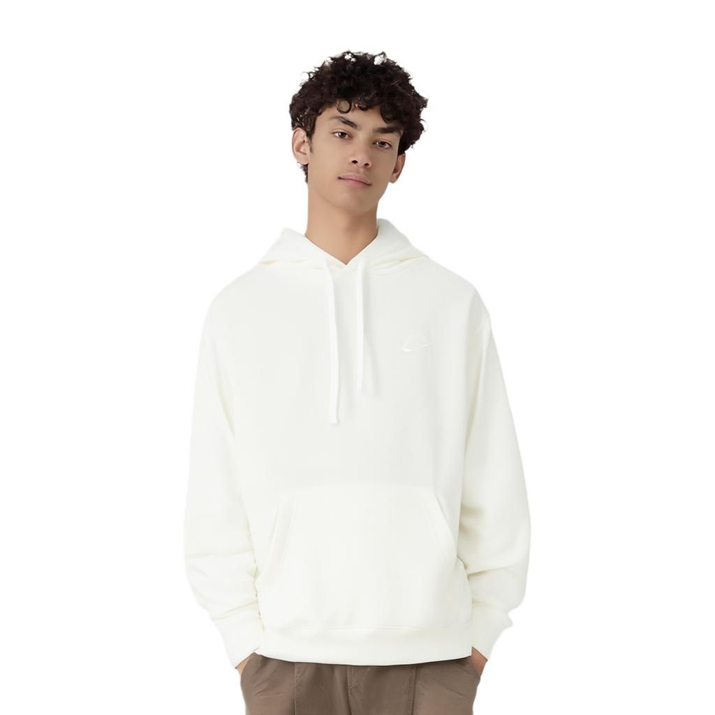 Nike Sweatshirts Men's Sail White Hooded Thickened Regular BV2655-133