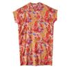 Short Sleeve Plus Size Cotton Vintage Floral New In Dresses for Women Casual Loose Maxi Long Summer Dress