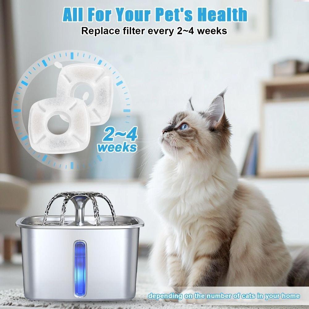 24 Pcs Non-toxic Pet Water Filters Durable Cat Fountain Filter  Pet Care