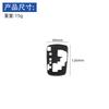 for 15-21 Toyota Hirax car interior modified carbon fiber gear indicator frame decoration sticker