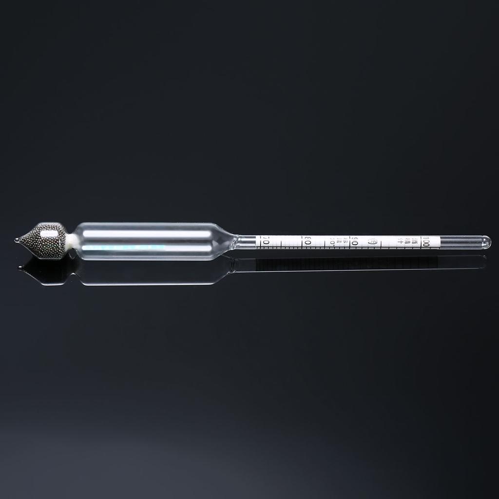 3ks Hydrometer Alcohol Meter Vinometer Tester + Teploměr Gadget 0-100%