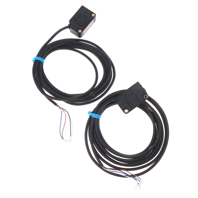 Not Affected By Color Laser Photoelectric Switch Background Suppression Square Sensor Diffuse Reflection Can Detect Any Color Ad