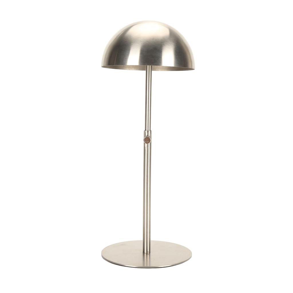 Hat Display Stand Multifunctional Portable Adjustable Height Stainless Steel Hat Rack Stand for