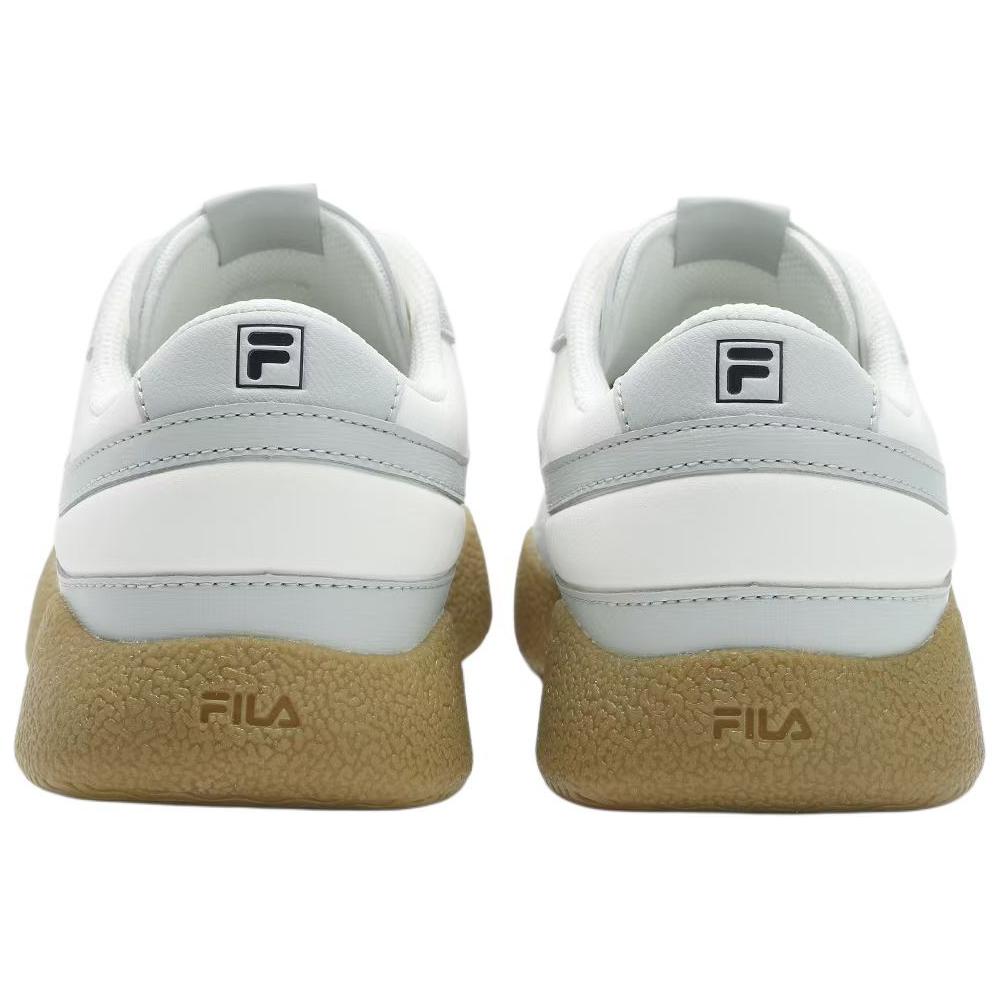 Fila Penguin Comfortable Versatile Low-Top Skate Shoes Women Sneakers White Gray F12W512207FWD