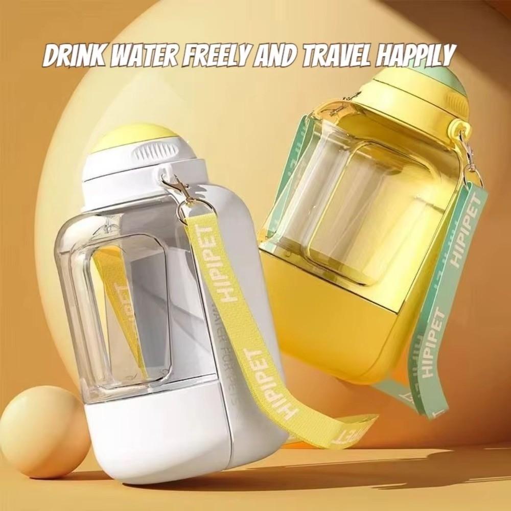 Large Capacity Pet Water Bottle 1000ML Water Bowl Dog Water Cup  for Pet Outdoor Walking