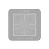 1Pcs XZZ CPU Solder Paste/ball Stencil for Laptop AMD R9-7940HS RX6600XT RX6700XT RX6800XT RX7700XT SR3S0 SRLWS SRMHU SRN23