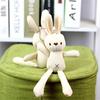 Jouet en peluche super doux en coton PP résistant à l'usure pour bébé fille, poupée lapin apaisante, jouet pour bébé pour la maison