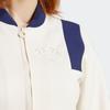 Adidas Blue Version Crop Track Jacket Women Chalk White IB5793